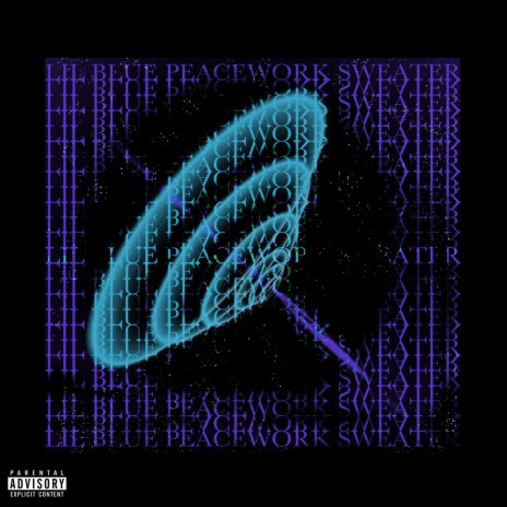 Lil Blue Peacework Sweater | Boomplay Music