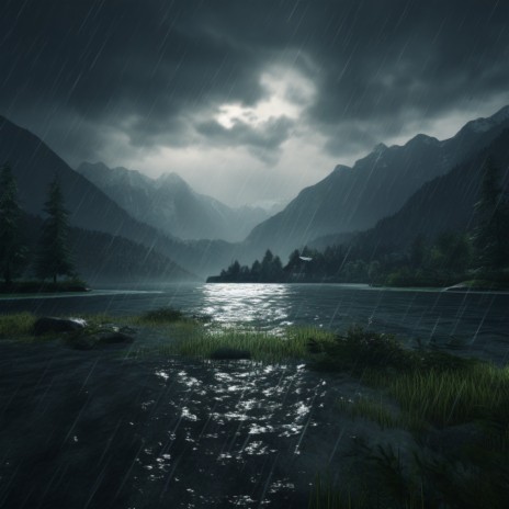 Rain's Gentle Echo in Mindful Retreat ft. Wet Forest & Krishna's Flute