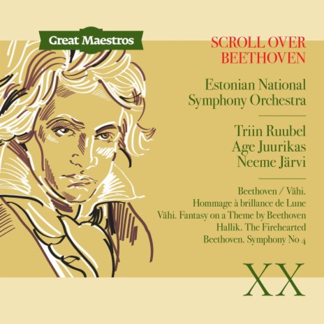 Symphony No. 4 in B-Flat Major, Op 60: III. Scherzo-Trio: Allegro Vivace (Live) ft. Estonian National Symphony Orchestra | Boomplay Music