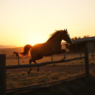 Stella and Her Spanish Mustang Pony