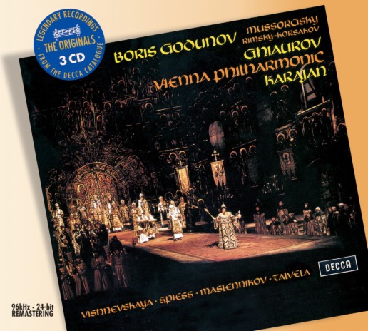 Mussorgsky: Boris Godunov (Arr. Rimsky-Korsakov), Act I: Yeshcho odno poslyednye skazanye "Pimen's Monologue" ft. Wiener Philharmoniker & Herbert von Karajan | Boomplay Music