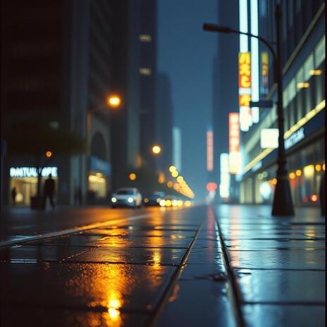 Rainy Manhattan city in night | Boomplay Music