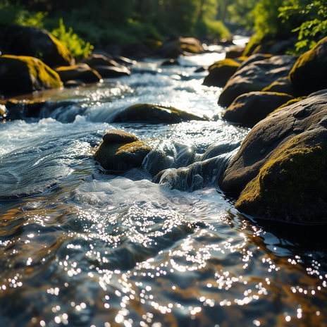 Water Flowing Over Rocks ft. Sounds From Outside | Boomplay Music