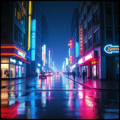 Rainy street in City | Boomplay Music