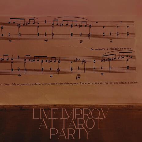 Piano Improv at Tarot Party (Live Version) | Boomplay Music