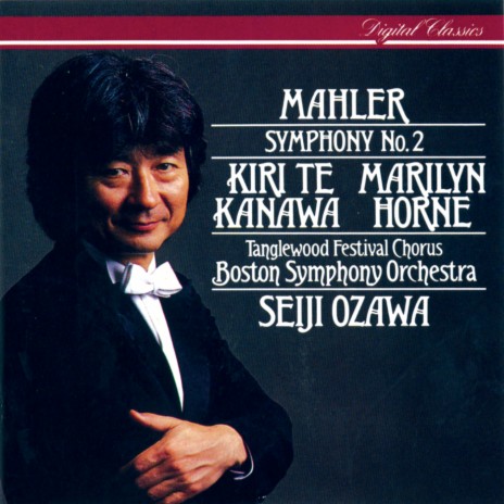 Mahler: Symphony No. 2 "Resurrection": IV. Urlicht. O Röschen rot! ft. Boston Symphony Orchestra & Seiji Ozawa | Boomplay Music