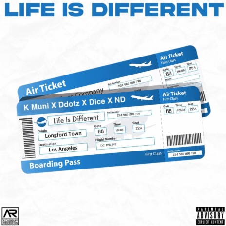 Life Is Different ft. Kmuni, ND & Academy 🅴 | Boomplay Music