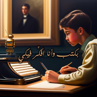 بكتب وانا افكر فيكي lyrics | Boomplay Music