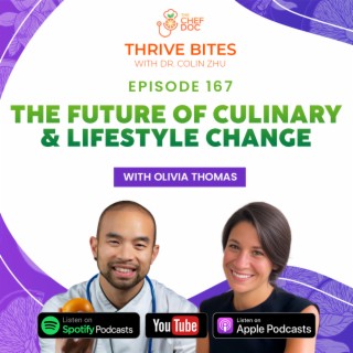 Ep 167 - The Future of Culinary & Lifestyle Change with Olivia Thomas, MS, RDN, LD