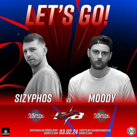 1. Runde Moody vs. Sizyphos