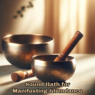 Sound Bath for Manifesting Abundance with Gratitude, Positive Affirmations