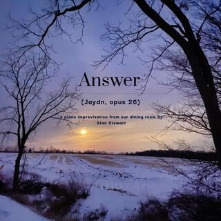 Answer (Jaydn, opus 26)