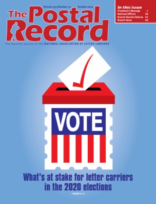October Postal Record: Executive Vice President