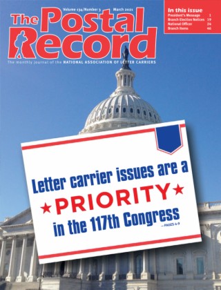 March Postal Record: News from Washington