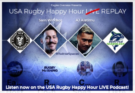 USA Rugby Happy Hour LIVE | Rugby New York’s Sam Windsor | Feb. 15, 2023