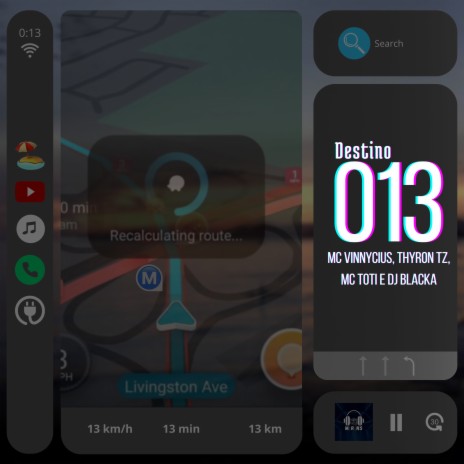 Destino 013 ft. MC Vinnycius, thyron tz & MC Toti Oficial | Boomplay Music