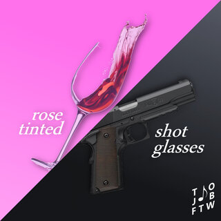 Rose Tinted Shot Glasses