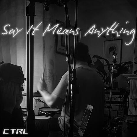 Say It Means Anything | Boomplay Music