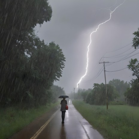 Walking in Heavy Rain Accompanied by Thunder 22 ft. 650 Watts, cloudcity, K.Emz & Harmless Harmonics | Boomplay Music