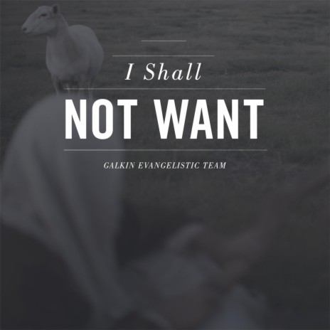 I Shall Not Want | Boomplay Music