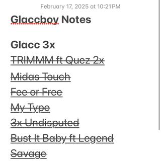 Glaccboy Notes