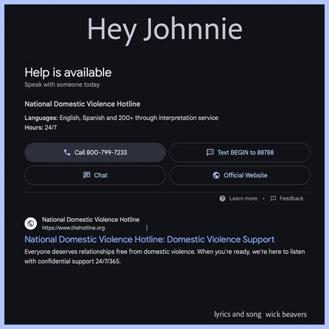 Hey Johnnie | Boomplay Music