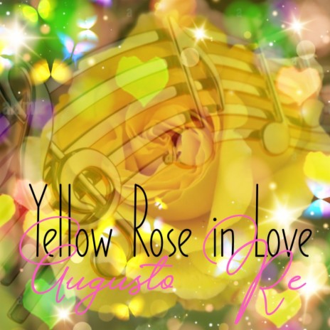 Yellow rose in love