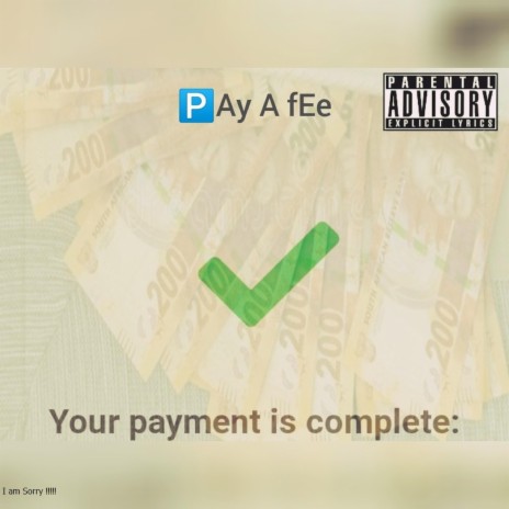 Pay a fee | Boomplay Music