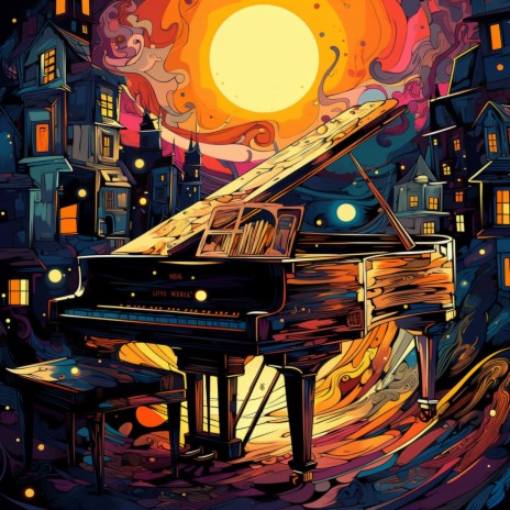 Jazz Piano Echoes Urban ft. Relaxing Jazz Nights & Relaxing Instrumental Jazz Ensemble | Boomplay Music