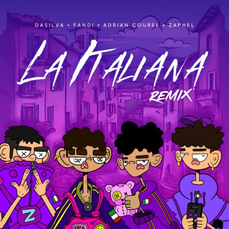 La Italiana Remix ft. Fandi, Adrián Courel & Zaphel | Boomplay Music
