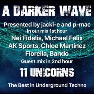 #288 A Darker Wave 22-08-2020 witth guest mix in 2nd hr by 11 Unicorns