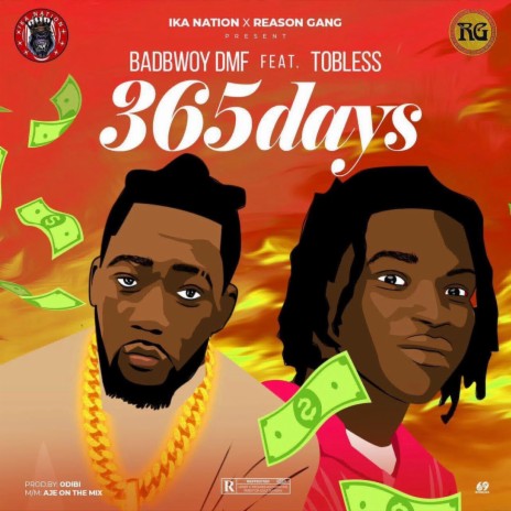 365 DAYS ft. Tobless | Boomplay Music