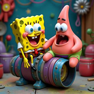 SpongeBob and Patrick – Two Genius Minds