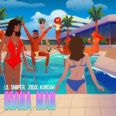 Gbana Man ft. Kordah & ziQx | Boomplay Music