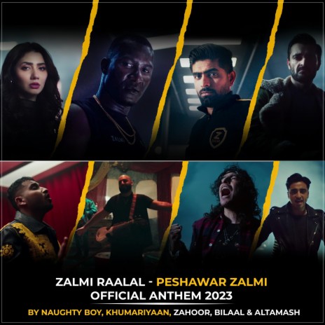 Zalmi Raalal (Peshawar Zalmi Anthem 2023) ft. Khumariyaan, Zahoor, Bilaal Avaz & Altamash Sever | Boomplay Music