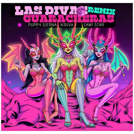 Las Divas Guaracheras (Remix) ft. N'Riva & Camistar | Boomplay Music