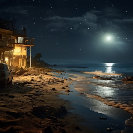Ocean's Nighttime Serenade in Calm ft. Ocean Waves Sleep & Hushed