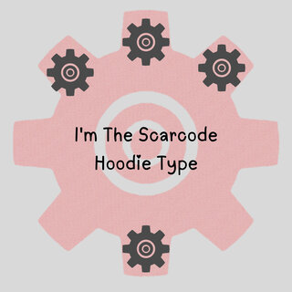 I'm the Scarcode Hoodie Type