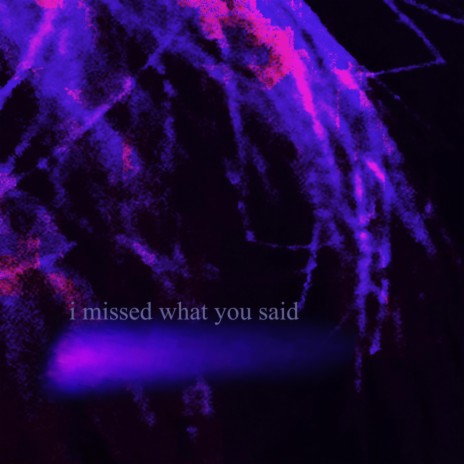 i missed what you said | Boomplay Music