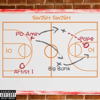 Swish Swish ft. Papé, Big Bank & Artist 1 lyrics | Boomplay Music