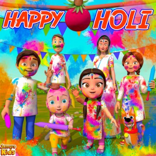 Holi Ayi Re | Rang Birangi Holi Aayi | Holi Hai | Hindi Nursery Rhyme lyrics | Boomplay Music