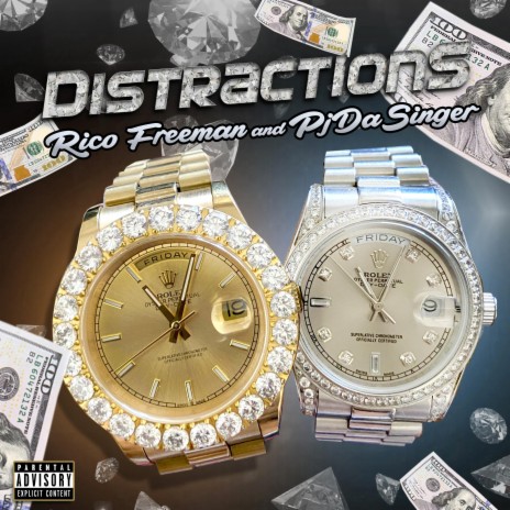 Distractions (feat. PJDASINGER) | Boomplay Music