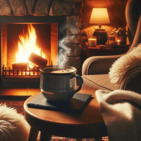 Fireplace Cozy Jazz ft. Cafe BGM & Coffee Shop Music Supreme | Boomplay Music