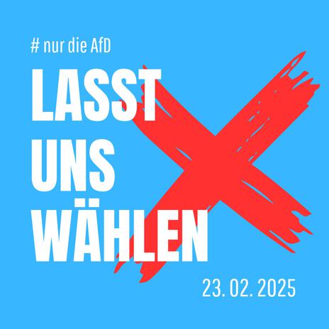 NUR DIE AFD