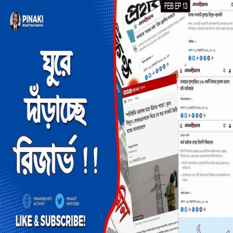 রিজার্ভ নাকি ঘুরে দাঁড়াচ্ছে Pinaki Bhattacharya The Untold