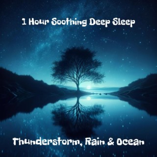 1 Hour Soothing Deep Sleep (Thunderstorm, Rain & Ocean) – REM Sleep Inducing All Night Long