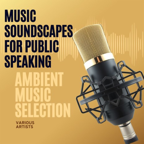 Music Soundscapes for Public Speaking