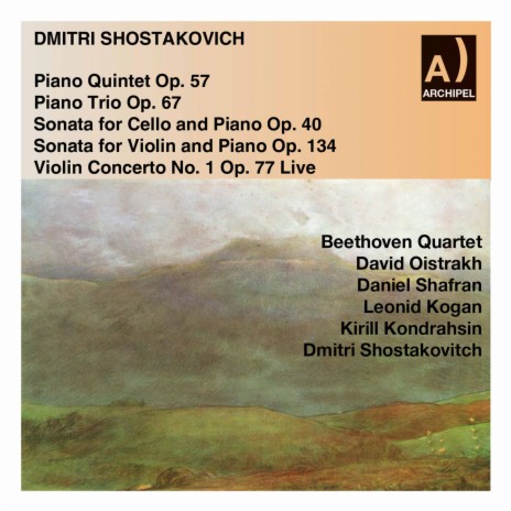 Shostakovich: Cello Sonata in D minor, Op. 40 