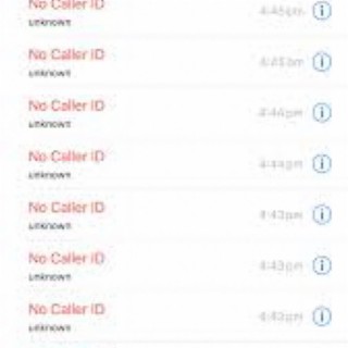 No Caller Id