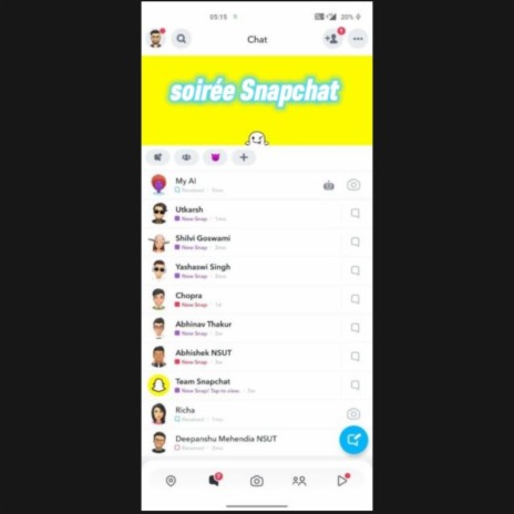 Soirée Snapchat | Boomplay Music